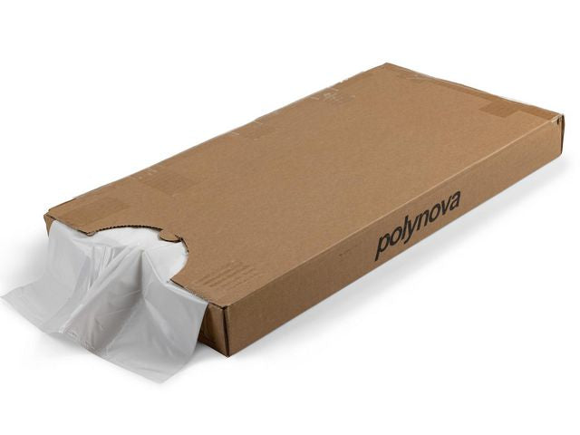 Bärkasse hängsel LD 20L 35my vit 500/fp